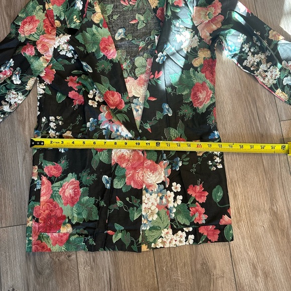 Vintage  Floral Blazer by Willow Ridge size 6 - Picture 11 of 12